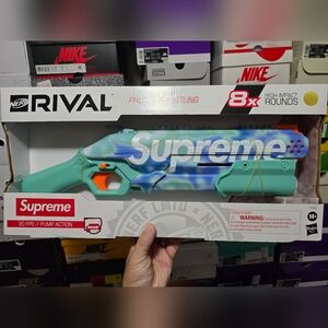 Supreme Nerf Rival Blaster Teal Brand New